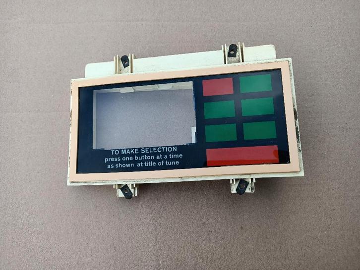 Pricing Paneel Seeburg Olympian (1972) jukebox, Verzamelen, Automaten | Jukeboxen, Gebruikt, Seeburg, 1950 tot 1960, Verzenden