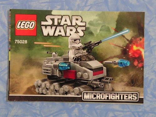 Lego Star Wars Boekje Clone Turbo Tank 75028, Kinderen en Baby's, Speelgoed | Duplo en Lego, Gebruikt, Verzenden