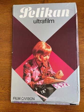 "Pelikan" 'Ultrafilm Film Carbon' Jaren 60/70 beschikbaar voor biedingen