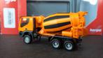 Iveco Trakker 6x6 Betonmixer 1:87 H0 Herpa Pol, Ophalen of Verzenden, Nieuw, Bus of Vrachtwagen, Herpa