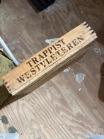 Westvleteren Houten Bierkrat - Authentiek & Zeldzaam, Verzamelen, Biermerken, Ophalen of Verzenden