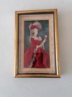 NR 22 vintage lijst met afbeelding in 3D, Ophalen of Verzenden