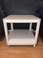 IKEA Side Table with wheels (round edges), Huis en Inrichting, Tafels | Sidetables, Ophalen, 50 tot 100 cm, Zo goed als nieuw