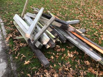 Partij hardhout tuinhout voor haardhout houtkachel? beschikbaar voor biedingen