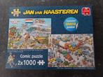 Jan van Haasteren 2 x 1000 stuks, Ophalen of Verzenden, 500 t/m 1500 stukjes, Zo goed als nieuw, Legpuzzel