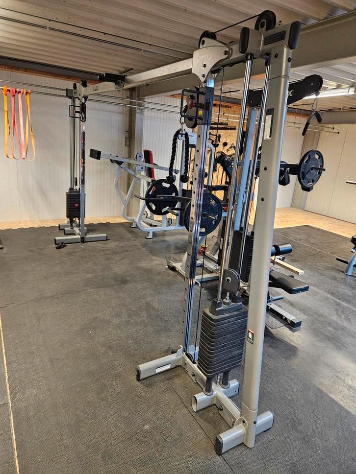 Body-Solid Deluxe cable crossover, Sport en Fitness, Fitnessmaterialen, Gebruikt, Overige typen, Armen, Benen, Borst, Buik, Rug