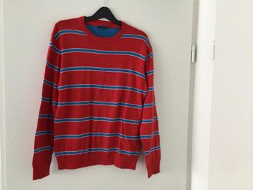 L.O.G.G. Trui M Rood/Blauw beschikbaar voor biedingen