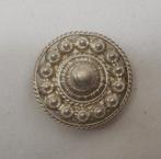 Zilveren Zeeuwse knoppen broche nr.1211, Sieraden, Tassen en Uiterlijk, Verzenden, Minder dan 4 cm, Zo goed als nieuw, Zilver