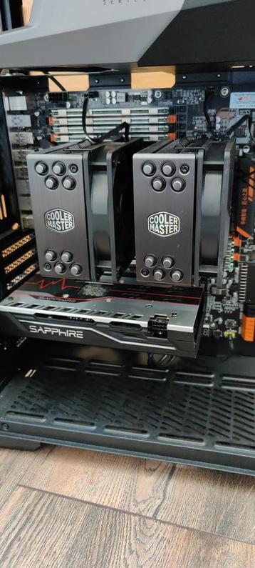 Dual Xeon CPU Desktop | E5-2643V2 | 64GB RAM | RX 580 4GB beschikbaar voor biedingen