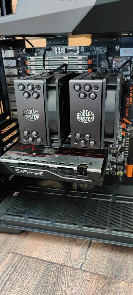 Dual Xeon CPU Desktop | E5-2643V2 | 64GB RAM | RX 580 4GB, Computers en Software, Desktop Pc's, Gebruikt, 3 tot 4 Ghz, SSD, 64 GB of meer