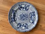 Antiek William Adams Bord, Blauw Wit, Antiek en Kunst, Ophalen of Verzenden