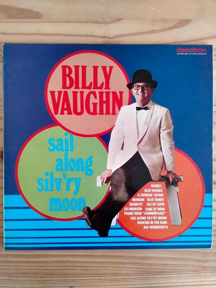 LP  -   Billy Vaughn   -   Sail Along Silv'ry Moon   -  1972, Cd's en Dvd's, Vinyl | Pop, Zo goed als nieuw, 1960 tot 1980, 12 inch
