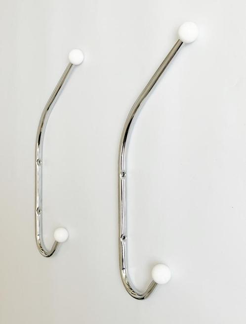 2 XXL kapstokhaken | H40 x D17 cm, Huis en Inrichting, Woonaccessoires | Kapstokken, Zo goed als nieuw, Wandhaken, Minder dan 100 cm