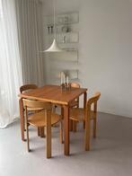 Vintage eettafel Alvar Aalto stijl, Huis en Inrichting, Tafels | Eettafels, Ophalen, Zo goed als nieuw, Rechthoekig, 50 tot 100 cm