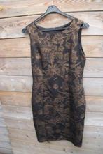 Jurk zwart/ brons Steps mt S Vaste prijs AANBIEDING, Kleding | Dames, Jurken, Zwart, Ophalen of Verzenden, Zo goed als nieuw, Steps