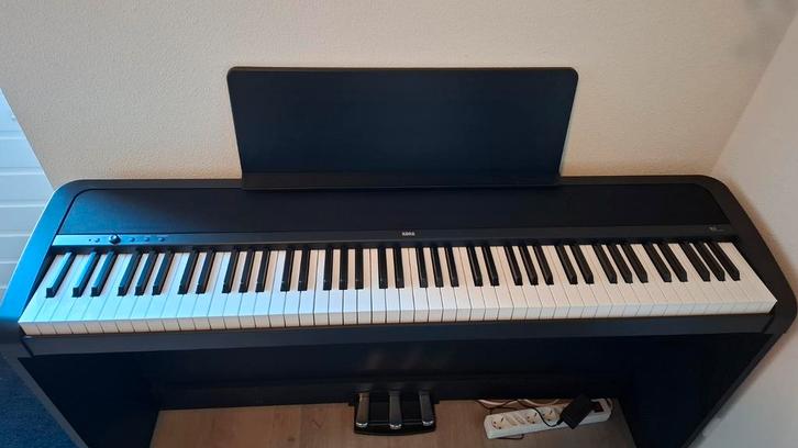 Korg B2 Digitale Piano - Perfect voor Beginners!, Muziek en Instrumenten, Piano's, Zo goed als nieuw, Piano, Zwart, Digitaal, Ophalen