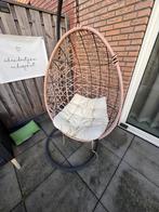 Schommelstoel tuin, Tuin en Terras, Ophalen, Gebruikt, Hout