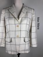 Max Mara Blazer 100% linnen (mt: 40) 18,4/7976, Maat 38/40 (M), Wit, Max Mara, Max Mara