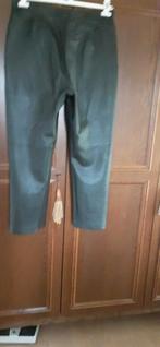 Leren broek Gerry Weber, Zwart, Maat 42/44 (L), Ophalen of Verzenden, Zo goed als nieuw