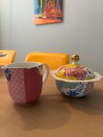 Pip Studio Royal Suikerpot en Melkkan, Gebruikt, Overige typen, Ophalen of Verzenden, Overige stijlen