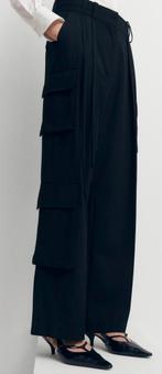 Cargo pantalon Mango maat m, Kleding | Dames, Broeken en Pantalons, Maat 38/40 (M), Zwart, Ophalen of Verzenden, Zo goed als nieuw