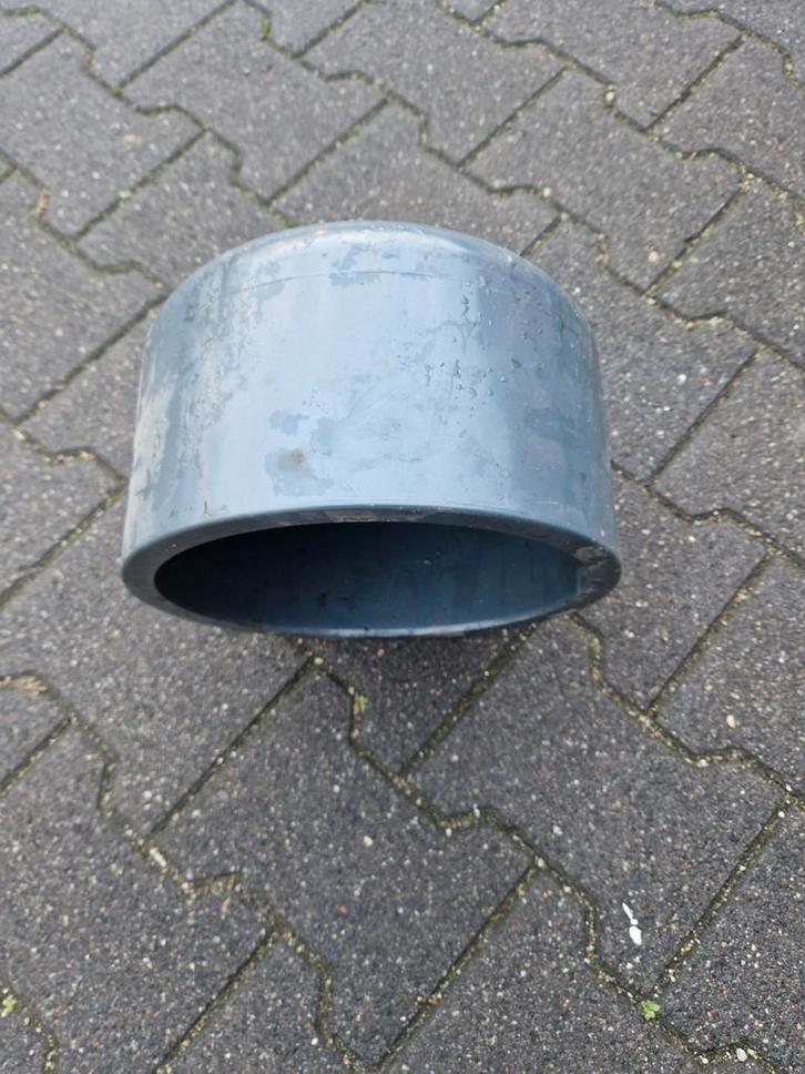 PVC Eindkappen 225 DN 200 - Nieuw in krat (40-50 stuks), Doe-het-zelf en Verbouw, Buizen en Afvoer, Ophalen of Verzenden