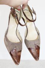 Mooie Leren Mexx Pumps s4 (Maat 37) € 25, Pumps, Mexx, Bruin, Ophalen of Verzenden