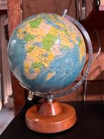 15) Vintage wereldbol van glas., Gebruikt, ., Ophalen of Verzenden, .