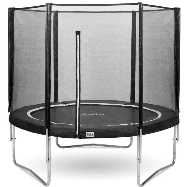 Salta trampoline All-in 213 zwart met veiligheidsnet, Kinderen en Baby's, Speelgoed | Buiten | Los speelgoed, Nieuw, Ophalen