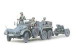 Tamiya	35259	Krupp Protze Kfz.69 w. 3.7cm Pak 1/35, Hobby en Vrije tijd, Modelbouw | Auto's en Voertuigen, Verzenden, Nieuw, 1:32 tot 1:50