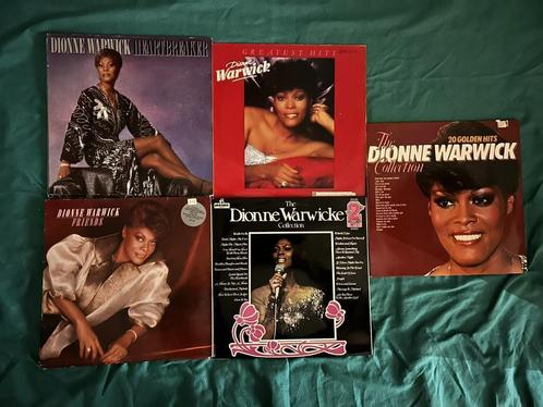 5 LP's Dionne Warwick (ook per stuk te koop), Cd's en Dvd's, Vinyl | R&B en Soul, Gebruikt, R&B, 1980 tot 2000, 12 inch, Ophalen of Verzenden