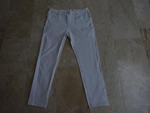 Witte stretch jeansbroek - maat 50, Kleding | Dames, Grote Maten, Zo goed als nieuw, Broek of Spijkerbroek, Wit, Ophalen of Verzenden