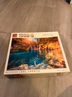 King Puzzel Plitvice Meren - 1000 stukjes, Hobby en Vrije tijd, Ophalen, 500 t/m 1500 stukjes, Zo goed als nieuw, Legpuzzel