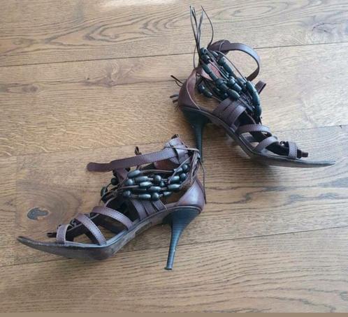 Schoenen Diesel StyleLab, Kleding | Dames, Schoenen, Zo goed als nieuw, Sandalen of Muiltjes, Bruin, Ophalen of Verzenden