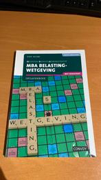 MBA Belastingwetgeving C.J.M. Jacobs - Opgavenboek, Boeken, Nieuw, Ophalen of Verzenden, Alpha, C.J.M. Jacobs