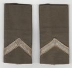 set rangen epauletten Sergeant (B16) - Cavalerie / Mil Admin, Verzamelen, Militaria | Algemeen, Ophalen of Verzenden, Landmacht