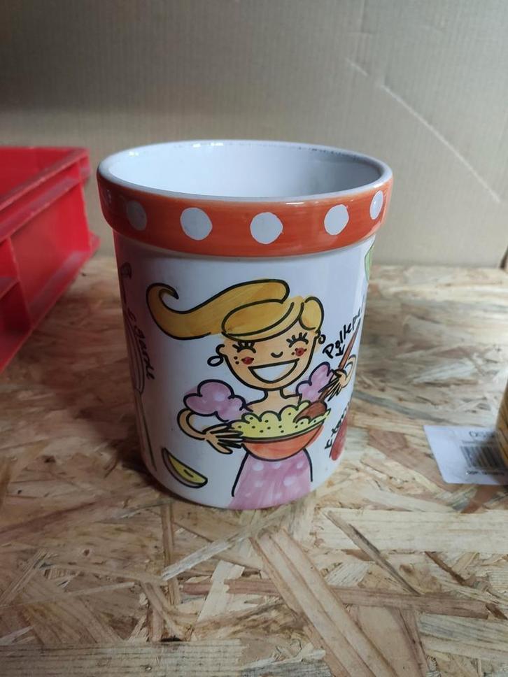 Blond Amsterdam voorraadpot. WD-18, Huis en Inrichting, Keuken | Servies, Zo goed als nieuw, Blond Amsterdam, Aardewerk, Ophalen of Verzenden