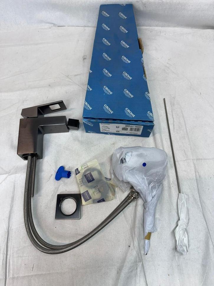 Bidetkraan Grohe Eurocube, Hard Graphite, Toiletkraan, Huis en Inrichting, Badkamer | Badtextiel en Accessoires, Nieuw, Overige typen