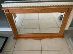 Spiegel met geslepen glas, Ophalen, Zo goed als nieuw, Rechthoekig, Minder dan 100 cm