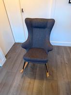 Quax Schommelstoel Deluxe Zwart/Antraciet - Babykamer, Ophalen, Zwart, Zo goed als nieuw, Eén