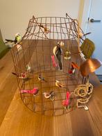 Vogeltjeslamp - Unieke sfeerverlichting, Huis en Inrichting, Lampen | Hanglampen, Ophalen of Verzenden, Gebruikt, Metaal, Minder dan 50 cm