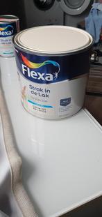Flexa Strak in de Lak crème RAL 9001 2,5l binnenverf, Nieuw, Verf, Ophalen of Verzenden, Wit