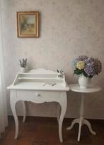 Charmante brocante secretaire, schrijftafel Queen Anne stijl, Ophalen