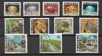 Zimbabwe 1980 Edelstenen zoogdieren waterval, Postzegels en Munten, Postzegels | Afrika, Zimbabwe, Verzenden, Gestempeld