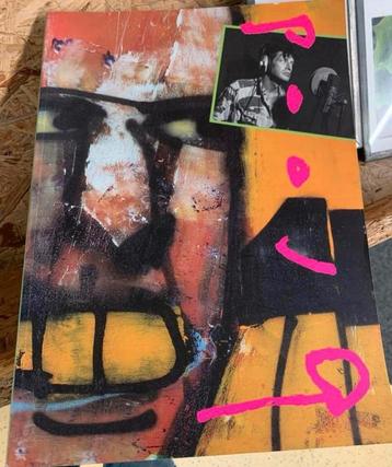 Boek boek met foto's van Herman Brood' s schilderijen enz. beschikbaar voor biedingen