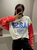 Bash Benjamin sweater, ecru, rood, blauw, Ba&sh, Kleding | Dames, Maat 38/40 (M), Wit, Bash, Ophalen of Verzenden