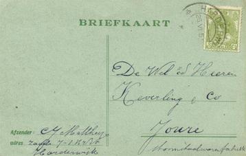 J. Mattheijs, Harderwijk - 06.1919 - briefkaart beschikbaar voor biedingen