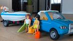 Playmobil 6864 Pick Up met Speedboot & Onderwatermotor, Ophalen, Zo goed als nieuw, Complete set