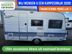 Hobby 400 SF DE LUXE DWARSBED,TOILET,MOVER, FIETSENDRAGER, Caravans en Kamperen, Caravans, Mover, Hobby, Bedrijf, 750 - 1000 kg