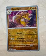 Sandslash - 028/165 - Reverse holo - 151 set, Verzamelen, Telefoonkaarten, Ophalen of Verzenden